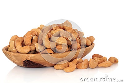 Cashew Nuts Stock Photo