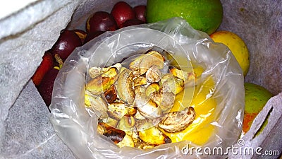 Cashew nuts Stock Photo