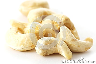 Cashews in closeup Stock Photo