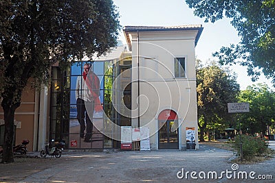 Casina delle Rose in Rome, Italy Editorial Stock Photo