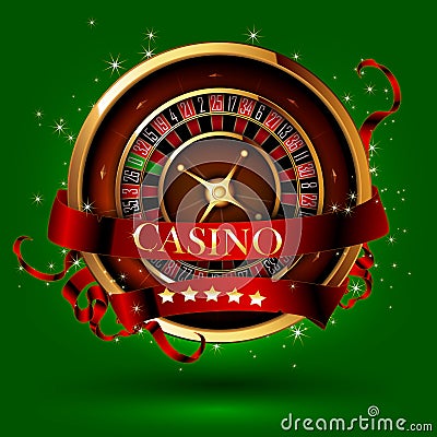 Casino advertising design Vector Illustration