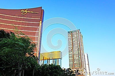 Wynn Casino Building, Macau, China Editorial Stock Photo