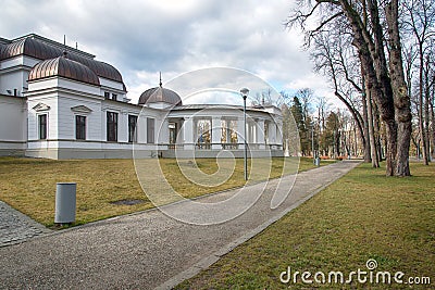 Casino building in park Stock Photo