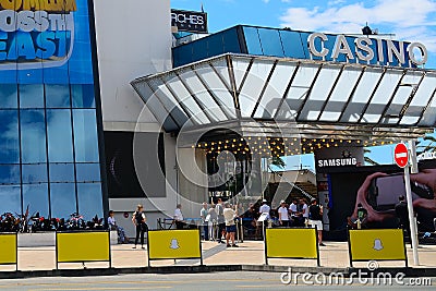 Casino, Cannes, France Editorial Stock Photo