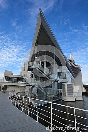 The Casino de Montreal is located on the ile Notre-Dame Editorial Stock Photo