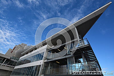 The Casino de Montreal is located on the ile Notre-Dame Editorial Stock Photo