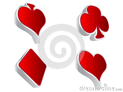 Casino elements Vector Illustration