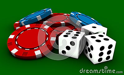 Casino Gaming Stock Photo