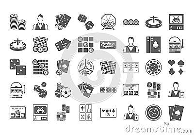 Casino icon Vector Illustration