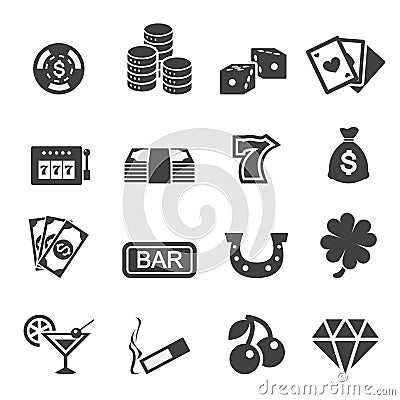 Casino icon Vector Illustration