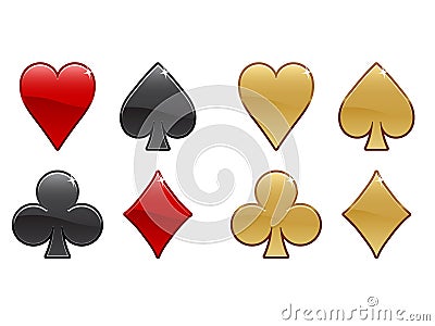 Casino Icons EPS Vector Illustration