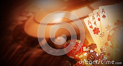 Casino Money Games Bet Stock Photo