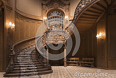 Casino stairs Editorial Stock Photo