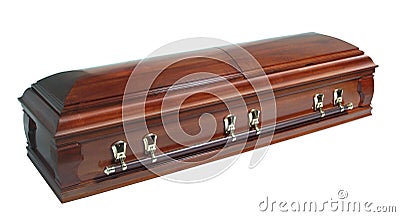 Casket Stock Photo