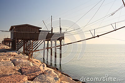 Casoni, Sottomarina. Chioggia Stock Photo