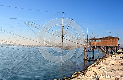 Casoni, Sottomarina. Chioggia Stock Photo