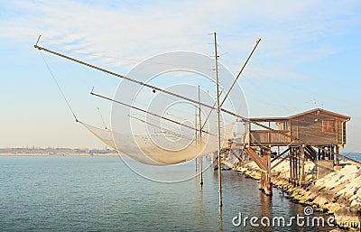 Casoni, Sottomarina. Chioggia Stock Photo