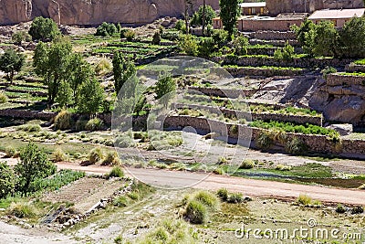 Caspana village, Chile Stock Photo