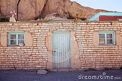 Caspana village, Chile Editorial Stock Photo