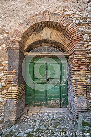 Casperia, medieval rural village in Rieti Province, Lazio, Italy. Stock Photo