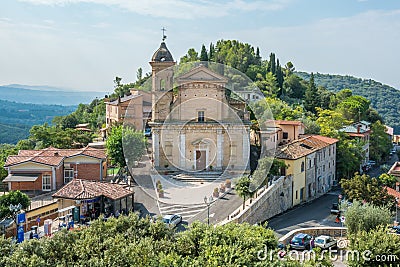 Casperia, medieval rural village in Rieti Province, Lazio, Italy. Stock Photo