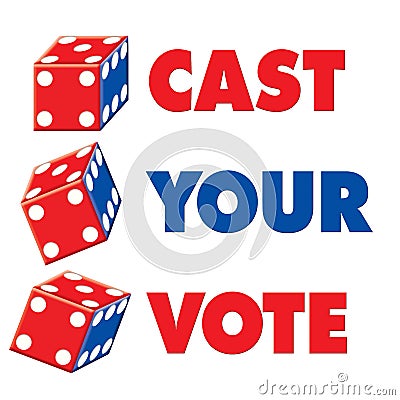 Cast Your Vote Stock Photo