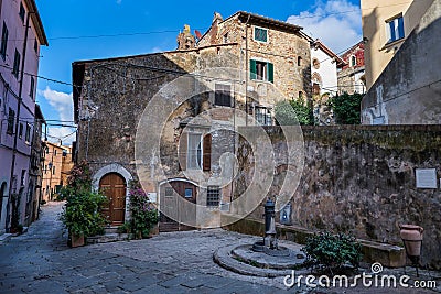 Castagneto Carducci, Leghorn, Italy - Etruscan Coast Stock Photo