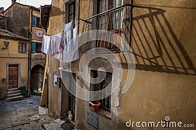 Castagneto Carducci, Leghorn, Italy - Etruscan Coast Stock Photo