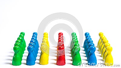 Caste system Stock Photo