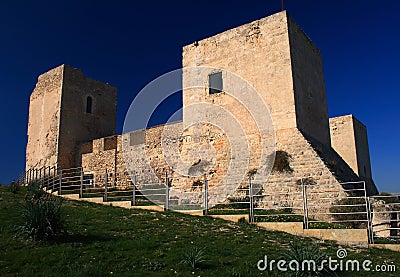 Castel of Cagliari. Stock Photo