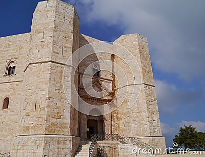 The Castel monte in Italy Stock Photo