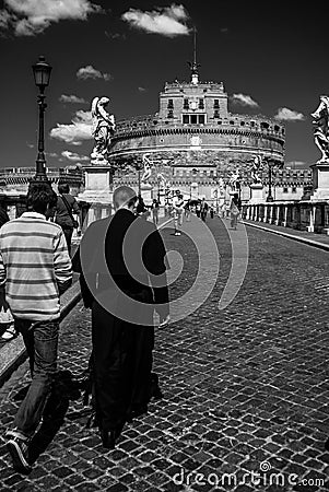 Castel Sant`Angelo Editorial Stock Photo