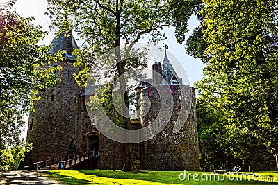 Castell Coch, Red Castle, Tongwynlais, South Wales Stock Photo