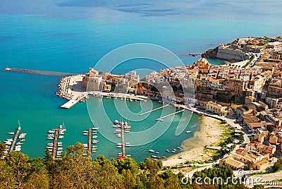 Castellammare del Golfo (Sicily) Stock Photo