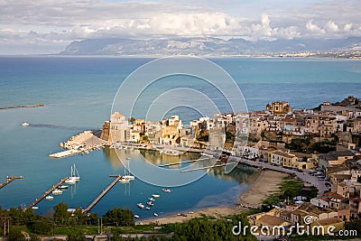 Castellammare del Golfo, Sicily, Italy Stock Photo