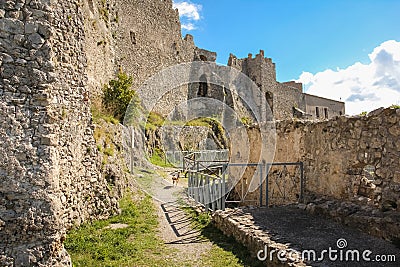 Castello di Arechi. Salerno. Italy Stock Photo