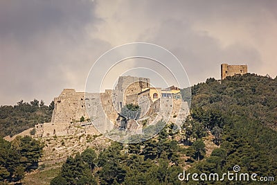 Castello di Arechi. Salerno. Italy Stock Photo