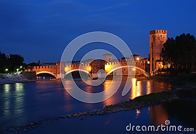 Castello Vecchio Stock Photo