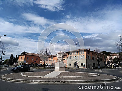 Castiglion Fiorentino Editorial Stock Photo