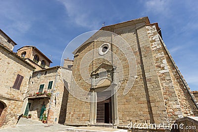 Castiglione church Stock Photo