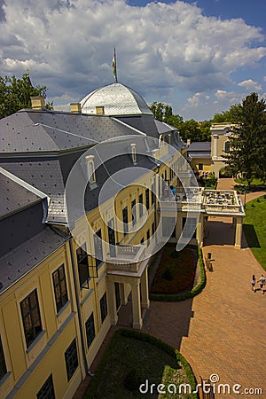 Castle AlmÃ¡sy, Gyula Stock Photo