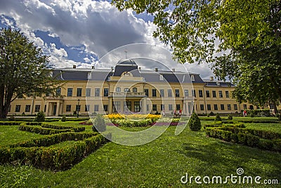 Castle AlmÃ¡sy, Gyula Editorial Stock Photo