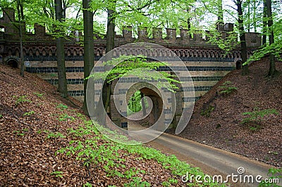 Castle Bad Muskau,Germany Stock Photo