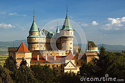 Castle Bojnice, Slovakia Stock Photo