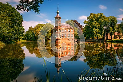 Castle Bouvigne and the surrounding park in Breda, Netherlands Stock Photo