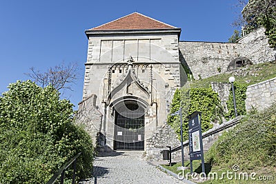 The castle of Bratislava Editorial Stock Photo