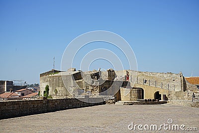 Castle of Carlo V, Crotone Editorial Stock Photo