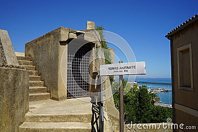 Castle of Carlo V, Crotone Editorial Stock Photo