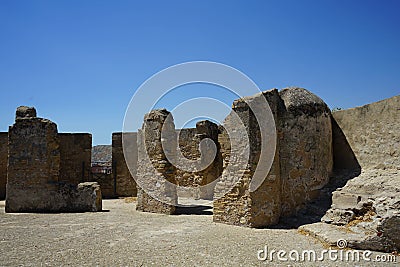 Castle of Carlo V, Crotone Editorial Stock Photo