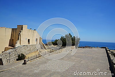 Castle of Carlo V, Crotone Editorial Stock Photo